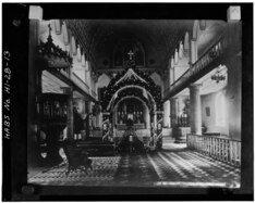 Altar of repose for King Alfonso XII