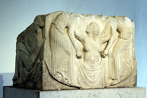 "Trono Ludovisi", também no Palazzo Altemps