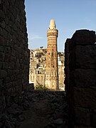 Minarete visto desde el Palacio.