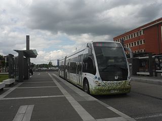 Le Phileas à la gare de Douai.