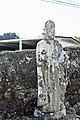 Estatua de San Martín que formó parte de la antigua Capilla de los Santos