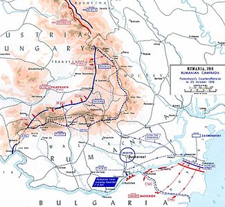 Contraataque de las Potencias Centrales, septiembre-octubre de 1916