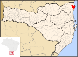 São Francisco do Sul – Mappa
