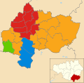 2019 results map