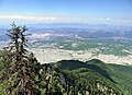 Veduta di Bursa dalle colline del Monte Uludağ, l'antico Olimpo della Misia.