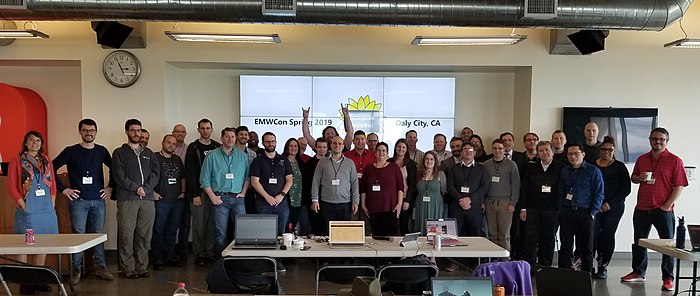 Attendees of EMWCon Spring 2019