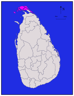 Location within Sri Lanka