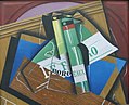 Juan Gris, Bordeauxflasken, 1915