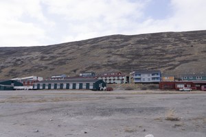 Residential houses East of Kangerlussuaq Airport