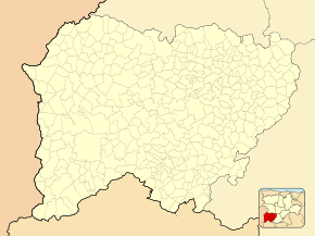 Peñacaballera ubicada en la provincia de Salamanca