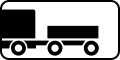 Above sign applies to vehicles pulling trailers