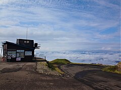 岩木山８合目ターミナルにて