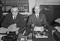 Ernest Bevin y Clement Attlee.
