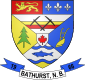 Blason ville ca Bathurst2 (Nouveau-Brunswick)