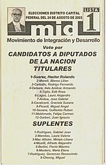 Movimiento de Integración y Desarrollo