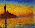 Claude Monet: Soumrak v Benátkách
