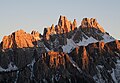 Croda da Lago (2709 moh., Dolomittene, Veneto)