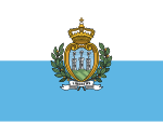 Vlag van Reppublica di San Marino