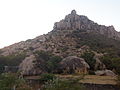 Idarberge-Felsformation im Aravalligebirge/Rajasthan
