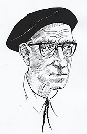 portrait d'homme âgé de trois-quart droit avec un béret pyrénéen
