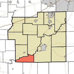 Location in Morgan County