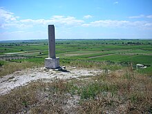 Monument de la bataille de Cannes, qui surplombe le site de la bataille