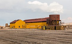 Estación del ferrocarril.