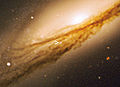 超新星 2002bo 特写 (ESO/VLT 2003年3月)。