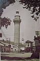 Orijinal saat kulesinin 1930'lu yıllara ait bir fotoğrafı.