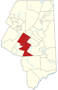 Location in Lackawanna County