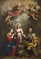 Image 14The "Heavenly Trinity" joined to the "Earthly Trinity" through the Incarnation of the Son–The Heavenly and Earthly Trinities by Murillo (c. 1677) (from Trinity)