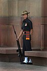 Indian Army Gurkha with L1A1 (FN FAL) and traditional bayonet.