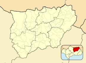 Garcíez ubicada en Provincia de Jaén (España)