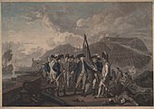 D'Estaing, qui a reçu des renforts, attaque la Grenade avec 25 vaisseaux et remporte son premier succès notable en s'emparant de l'île, le 4 juillet 1779.