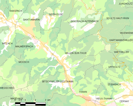 Willer-sur-Thur – Mappa