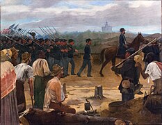 La cuarta entrada de Minnesota a Vicksburg, por Francis D. Millet