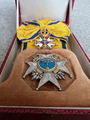 Commander Grand Cross of the order in a case by C.F. Carlman.