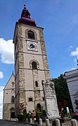 Mestni stolp / Orfejev spomenik / cerkev sv. Jurija