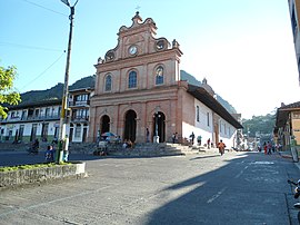 Kirche San Sebastián in Riosucio