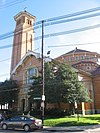 St. James Roman Catholic Church, Rectory, and School