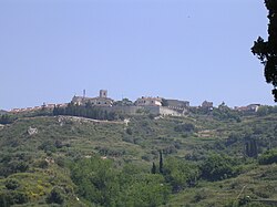 Skyline of Villafranca Tirrena