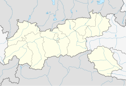 Uderns ubicada en Tirol (estado)
