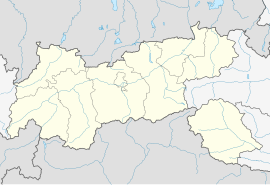 Innsbruck trên bản đồ Tirol