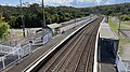 Southbound view from footbridge