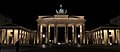 Brandenburger Tor ved midnat