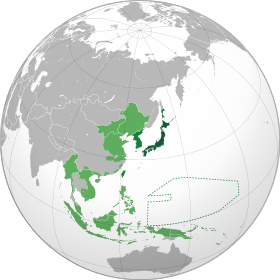 Localização de Império do Japão