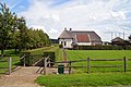 Lindenstraat met T-boerderij