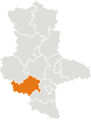 Der Landkreis Mansfeld-Südharz in Sachsen-Anhalt