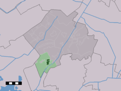 Lage von Havelte in der Gemeinde Westerveld