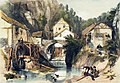 Aquarell von Clarkson Stanfield, 1838